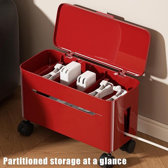 Socket Storage Rack, Compact & Space-Saving, 32.5x15.5x17.5cm, Wire Storage - Image 4