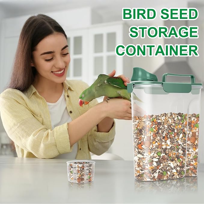 TBMax Cat Dog Food Storage Container 5 to 7 lbs, Secondary Pet Food Storage - Image 6