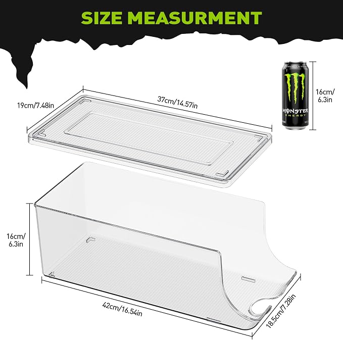 2 Pack Tall Skinny Can Organizer - Image 5