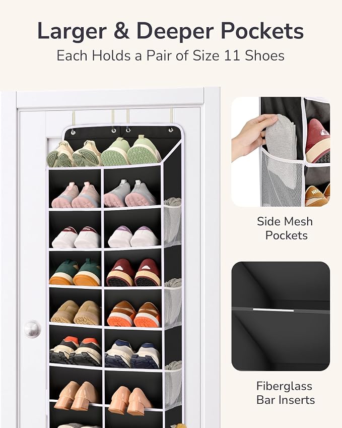 ULG Over The Door Shoe Organizer - Image 8