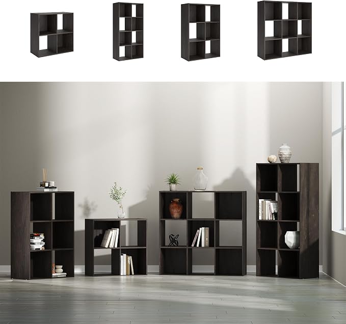 Signature Design by Ashley Piperton 6 Cube Storage Organizer or Bookcase - Image 6