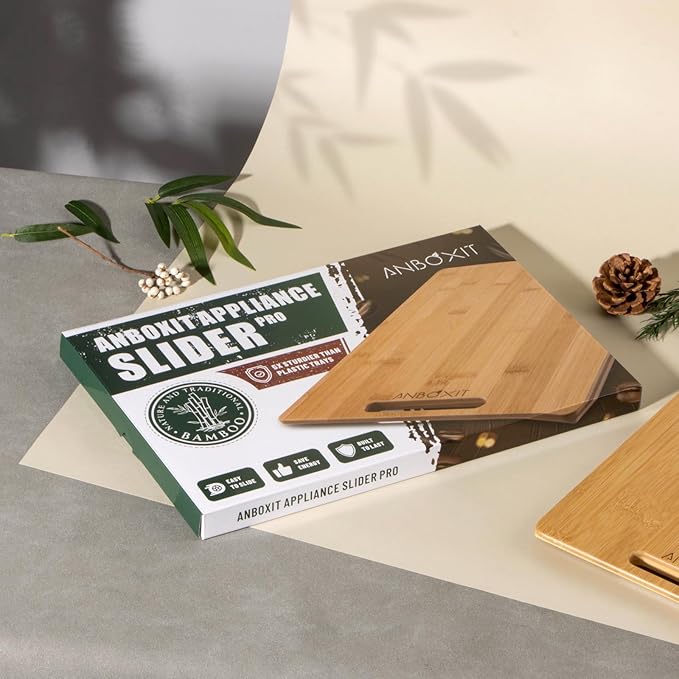 Bamboo Appliance Slider, Sliding Tray - Image 6