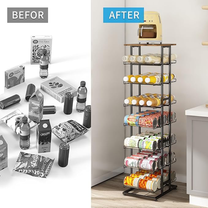 GILLAS 3 5 6 7 8 Tier Water Bottle Storage - Image 6
