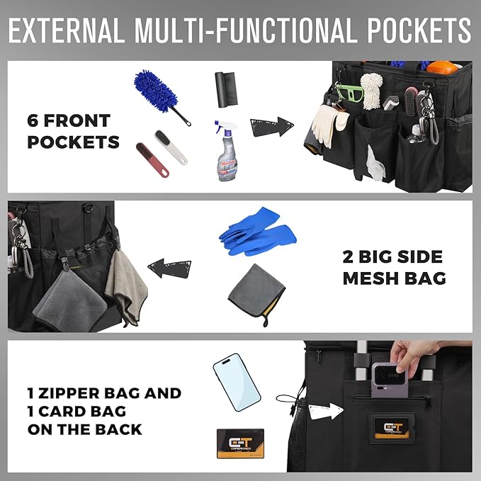 Rolling Cleaning Caddy Bag - Image 2