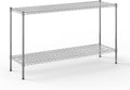 18" Deep x 60" Wide x 34" Height Wire Shelving Kit | 2-Tier | NSF