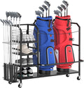 Golf Bag Storage, Big Capacity Golf Bag Organizer by GloCryp