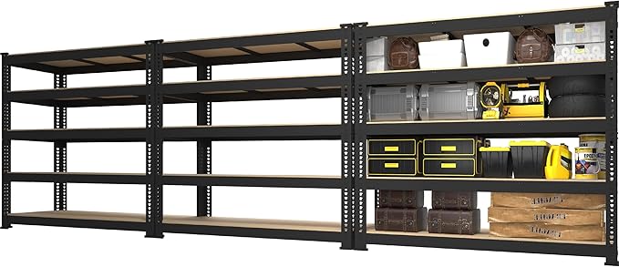 PrimeZone 48" W x 18" D x 72" H Garage Shelving Heavy Duty by PrimeZone