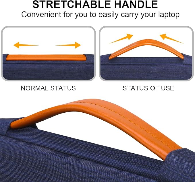Lacdo 360° Protective Laptop Sleeve Case - Image 5