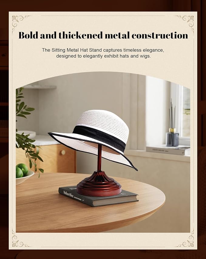 CHADWICK Vintage Dome-Shaped Hat Stand - Image 6