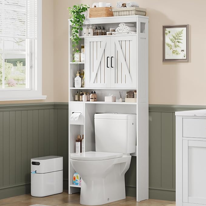 Over The Toilet Storage Cabinet by vividwood