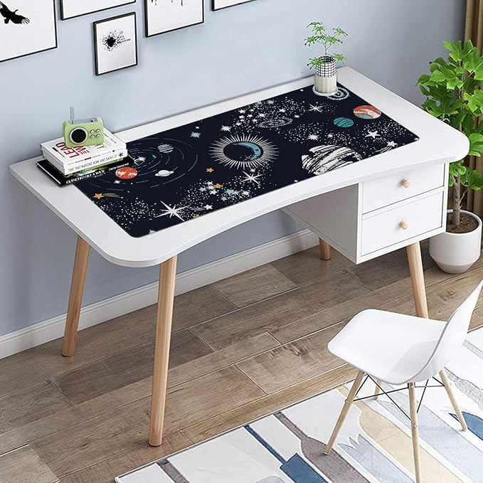 Space Galaxy Gaming Mouse Pad XXL Large Desk Mouse Pad Keyboard Mat - Image 7
