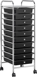 Yaheetech Rolling Cart Organizer Plastic Trolley by Yaheetech
