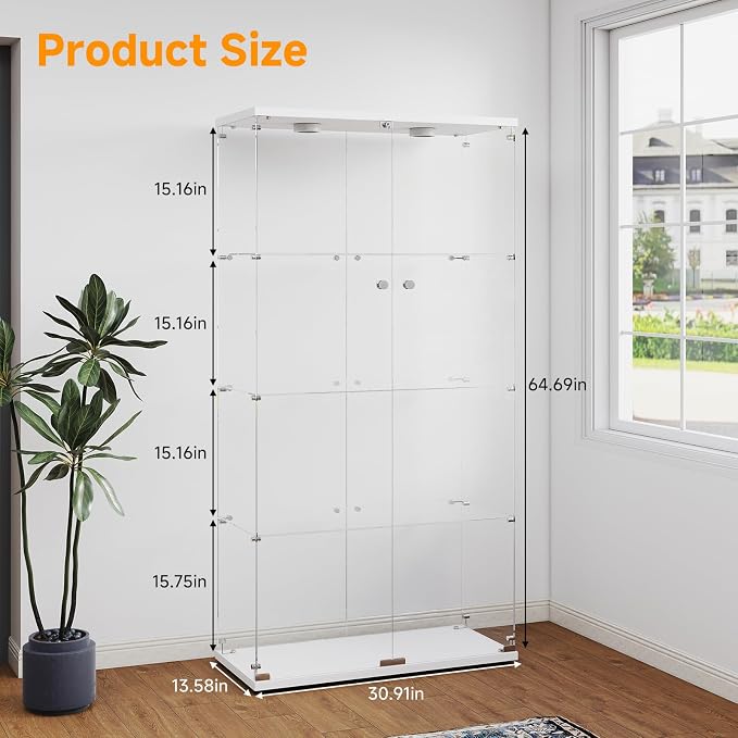 Tempered Glass Display Cabinet - Image 2