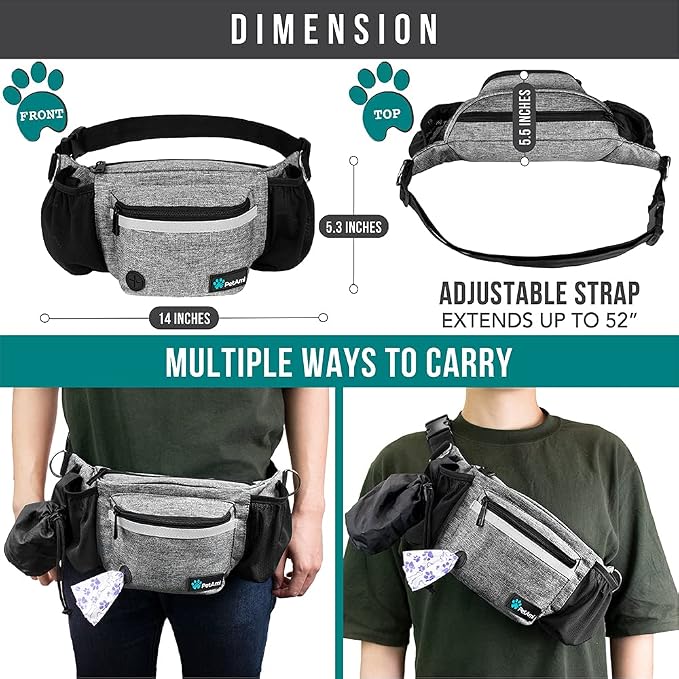 PetAmi Dog Fanny Pack, Treat Pouch - Image 5