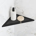 Bathroom Corner Shelf, Recessed 10" Shower Shelf Caddy, SUS304 Stainless Steel by Qeke