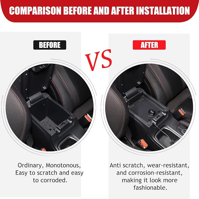 Center Console Lock Safe Box Compatible - Image 2