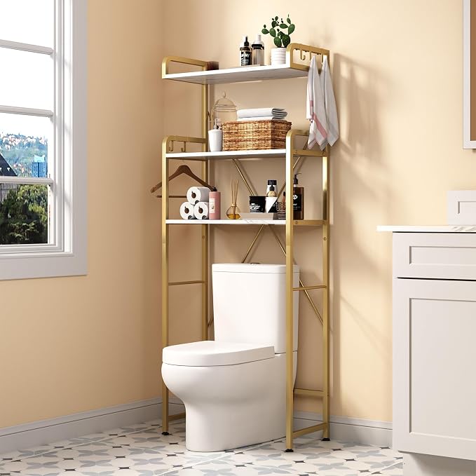 Over The Toilet Storage Rack by Huhote