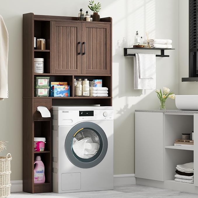 Over The Toilet Storage Cabinet, Farmhouse Storage Cabinet Over Toilet - Image 7