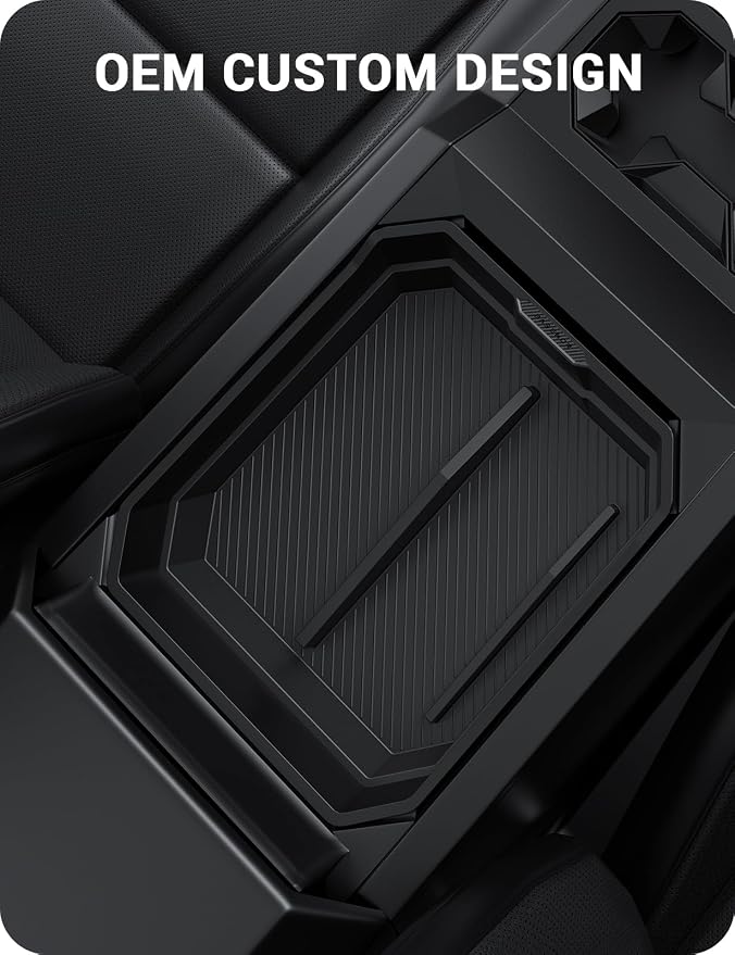 BASENOR 2024 2025 Tesla Cybertruck Center Console Organizer Tray Armrest - Image 3
