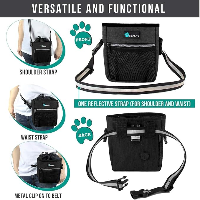 PetAmi Dog Treat Pouch, Pet Treat Pouch - Image 4