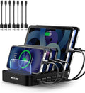 MSTJRY Charging Station for Multiple Devices : 5 Port Multi USB-A Charger by MSTJRY