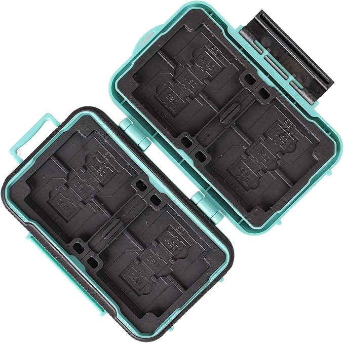 LYNCA 24 Slots Camera Memory Card Case Holder Water-Resistant Anti-Shock SD - Image 5