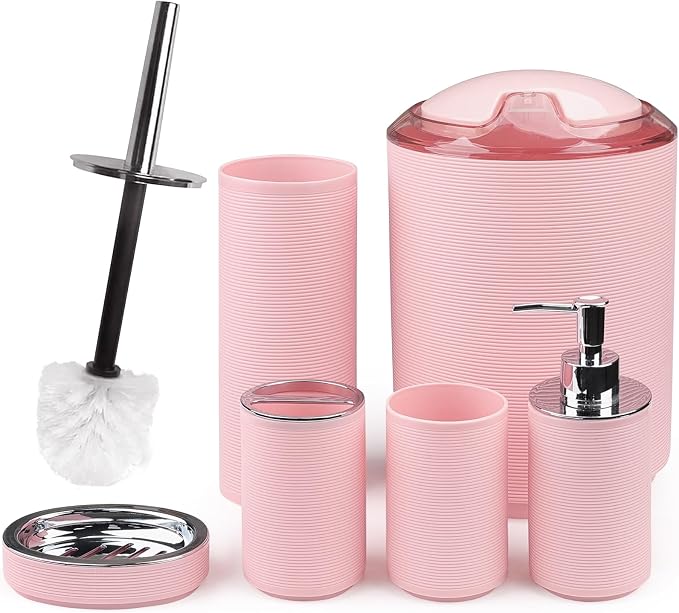 CERBIOR Bathroom Accessories Set Bath Ensemble Includes Soap Dispenser by CERBIOR