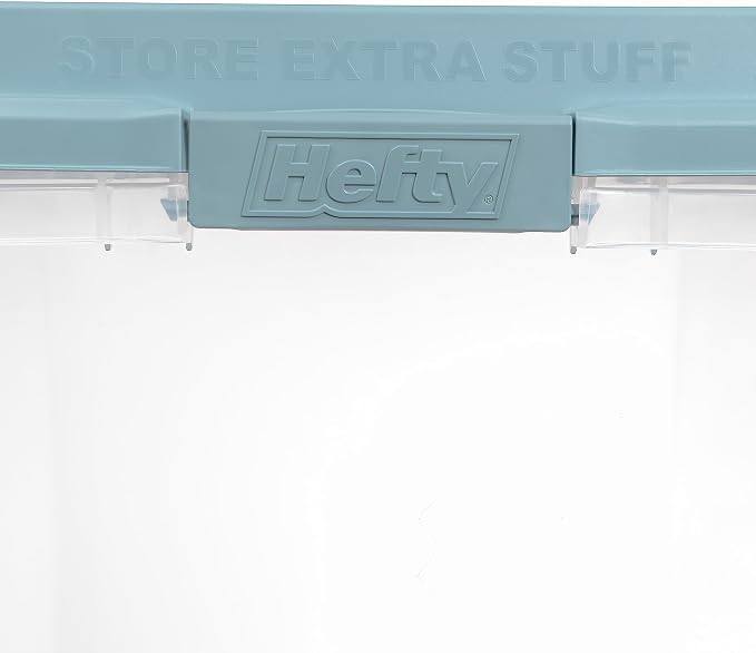 Hefty HI-RISE 40 Qt Stackable Storage Bins - Image 4