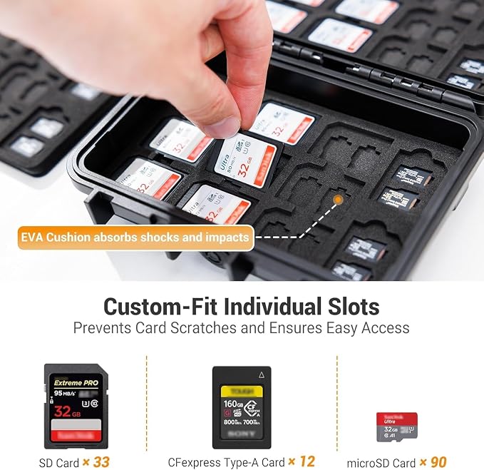 KIWIFOTOS 135 Slots Memory Card Case - Image 2