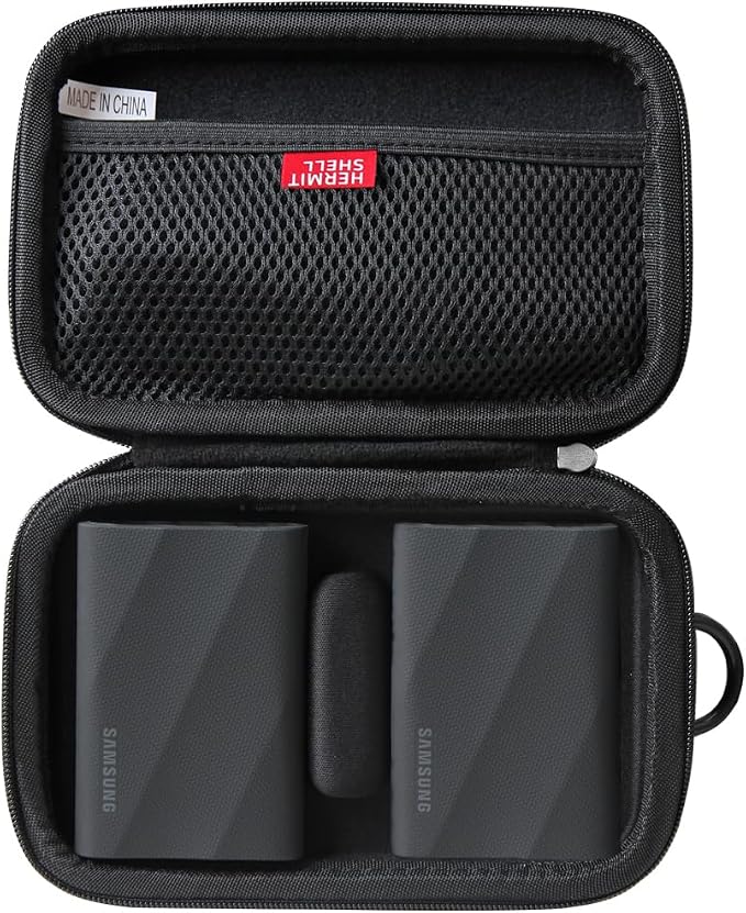 Hermitshell Hard Travel Case for Samsung T9 Portable SSD 2TB / 4TB / 1TB by Hermitshell