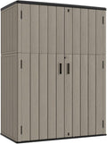 KINYING Outdoor Vertical Storage Shed, 57 Cu.ft Outdoor Storage Cabinet by KINYING
