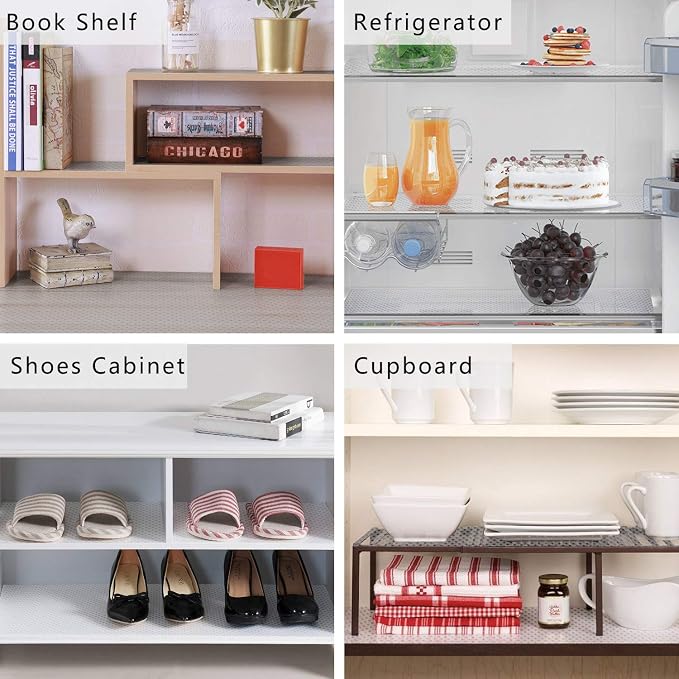 Refrigerator, Fridge Shelf Liners and Drawer Mats 11.8 Inch Wide x 157.5 Inch - Image 7
