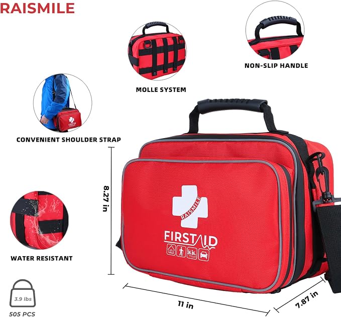 505 Piece Large First Aid Kit - Image 4