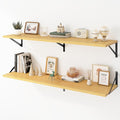 Deep Floating Shelves Wall Mounted, Living Room, Office by Acovy