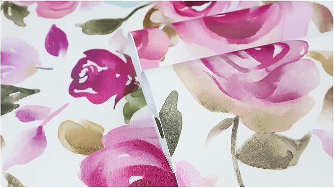 HAOKHOME Shelf Liner and Cabinet Liner Floral, Self-Adhesive Drawer Liners - Image 9