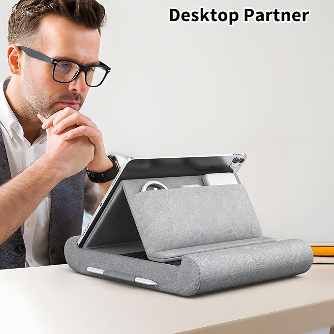 CreaDream Tablet Pillow Stand, Foldable Tablet Holder - Image 3