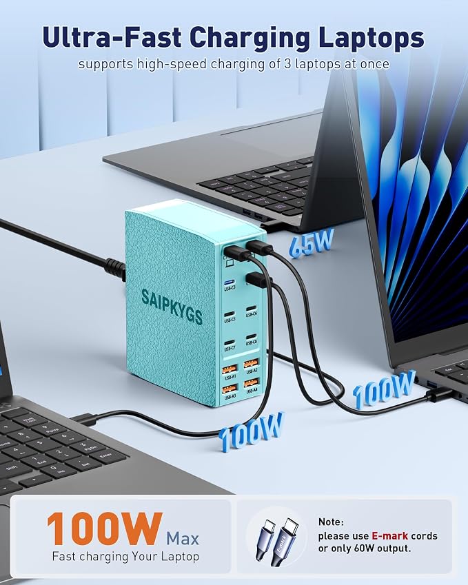 Charging Station, 12-Port USB C Charger Block - Image 3