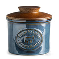 Ceramic Butter Dish with Lid, Butter Crock by YHOSSEUN