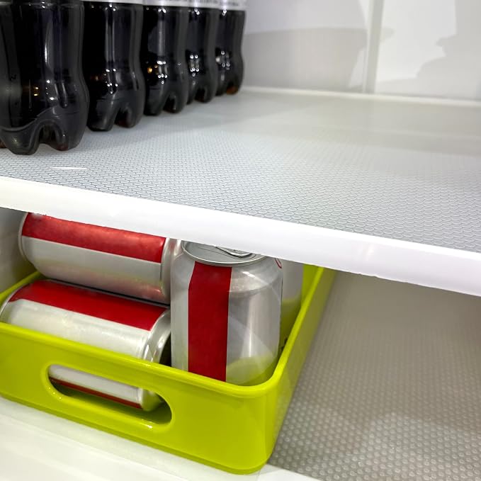 Cabinet Liners Non Slip Waterproof Clear Kitchen Drawer Shelf Liner 17.5 Inch X - Image 2