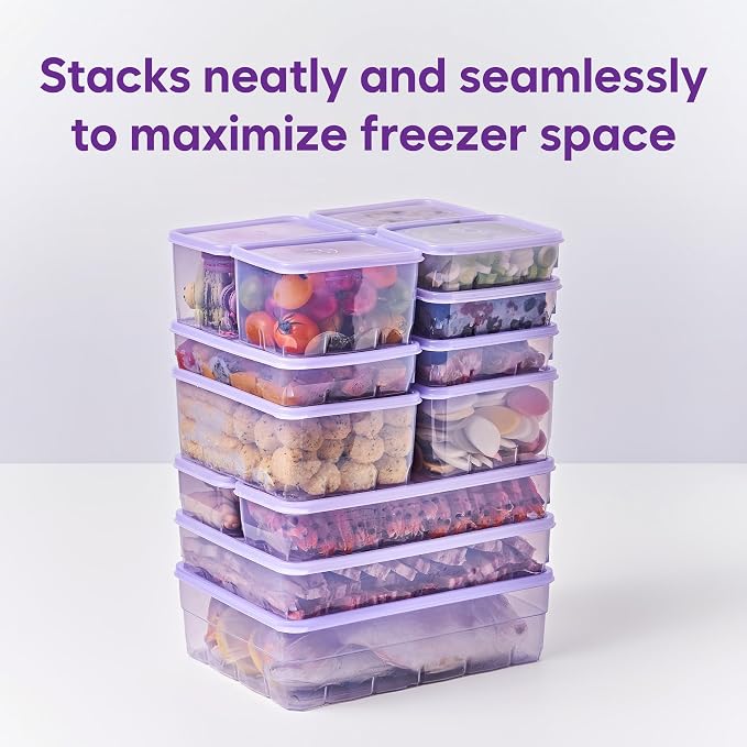 Twist-Release Freezer Containers, Family pack, No-Thaw Release | Anti-Break - Image 8