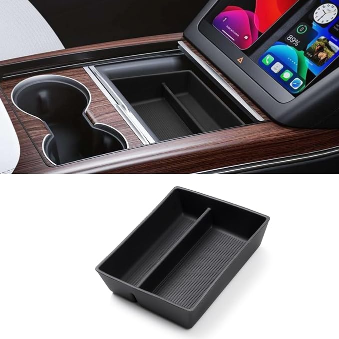 Yumzeco Compatible with 2021-2025 Tesla Model S Model X Center Console by Yumzeco
