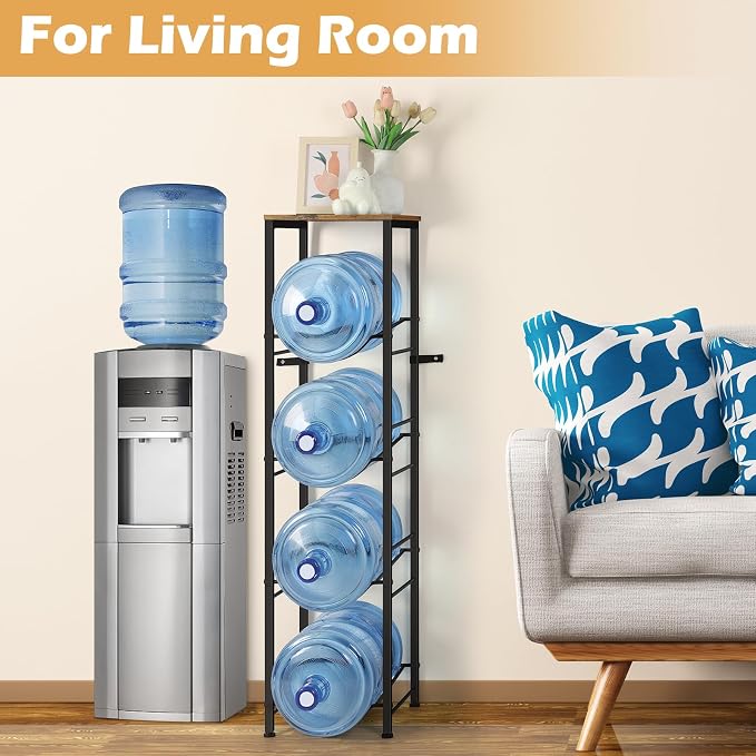 smusei Water Jug Holder Stand 5 Gallon Water Bottle Holder - Image 7