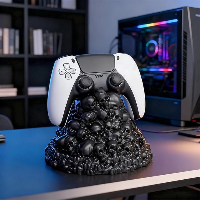 Unique Skeleton Shaped Controller Organizers Stable Structure Soft Rubber - Image 3