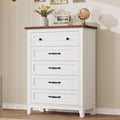 GarveeHome 5 Dresser for Bedroom, 41.3 in Tall Vertical Drawer Dresser by GarveeHome