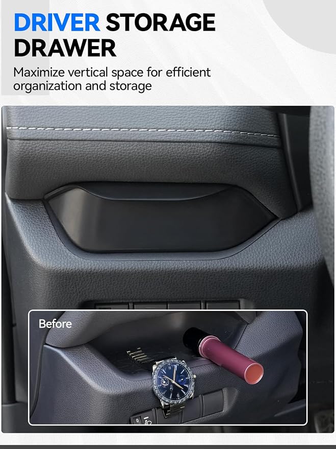 ELECFRESH 6PCS Center Console Organizer Tray - Image 3