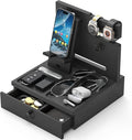 Wood Phone Docking Station, Nightstand Organizer by Zaldia
