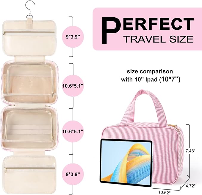 TOPEAST Travel Toiletry Bag for Women - Image 3