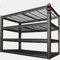 62" Wide Heavy Duty Garage Shelving Units, 4-Tier Deep Storage Shelves by SKZNSA
