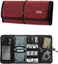 ProCase Electronic Organizer Cord Pouch, Travel Cable Charger Phone Accessories by ProCase