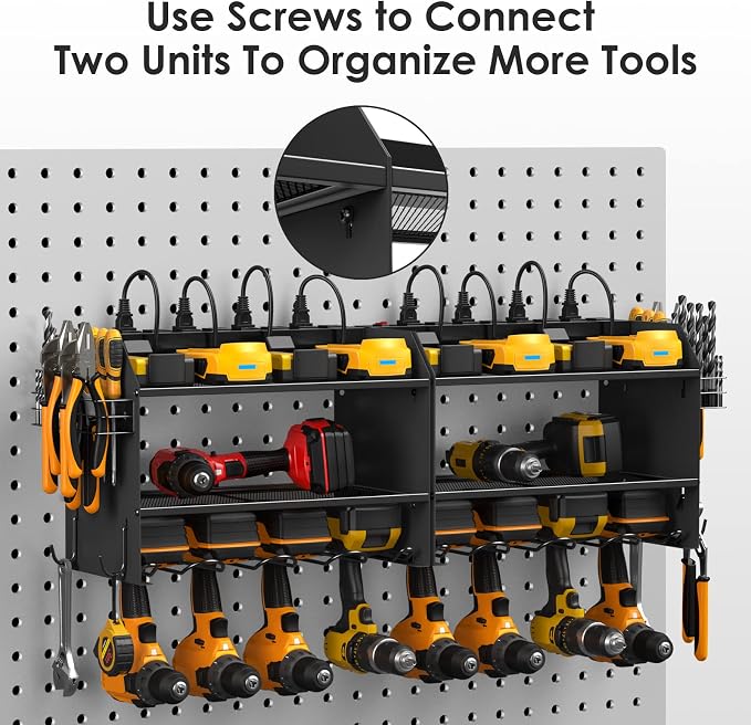 CCCEI Modular Power Tool Organizer Wall Mount - Image 2